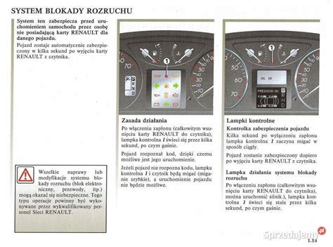 Renault Laguna Ii Instrukcja Obs Ugi Stron Rzesz W Sprzedajemy Pl