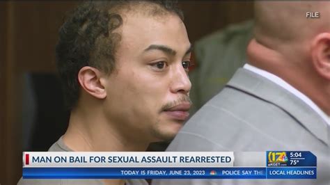 Sex Assault Suspect Rearrested On Sex Crime After Making Bail Youtube