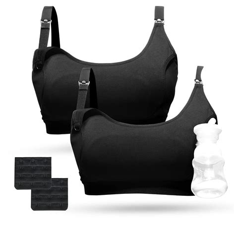 Hands Free Pumping Bra Momcozy Adjustable Breast Pump Holding And