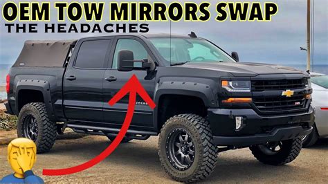 How To Install Towing Mirrors Silverado