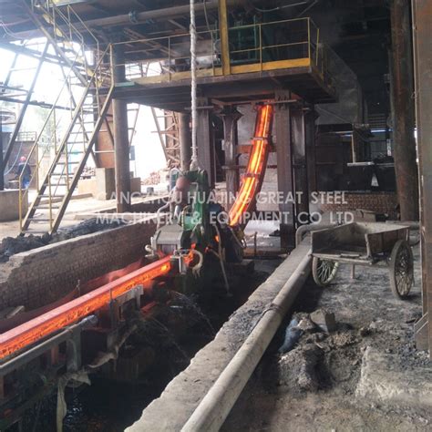 Electric Continuous Casting Machine CCM For Steel Billet Producing