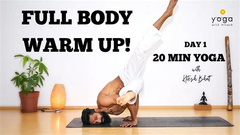 Min Full Body Warm Up Ii Feel Recharged Ii Yogaforbeginners Youtube