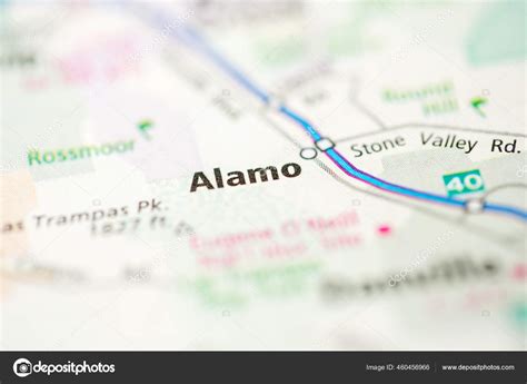 Alamo California Usa Map Stock Photo by ©aliceinwonderland2020 460456966