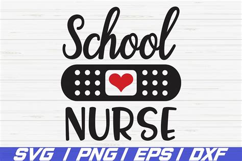 School Nurse SVG / Cut File / Cricut / Nurse Svg / Vector