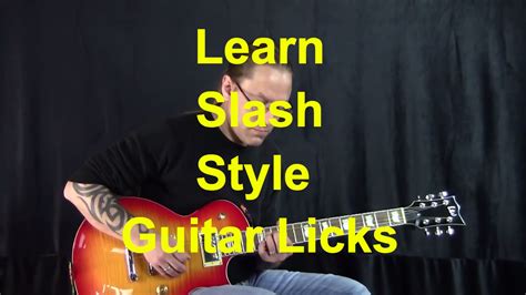 Learn Slash Style Guitar Licks Steve Stine Guitar Lesson Youtube