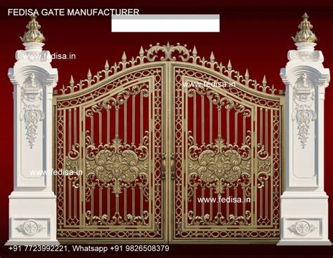 Small Gate Design Classic Main Gate Design Laser Cutting Sheet Gate ...