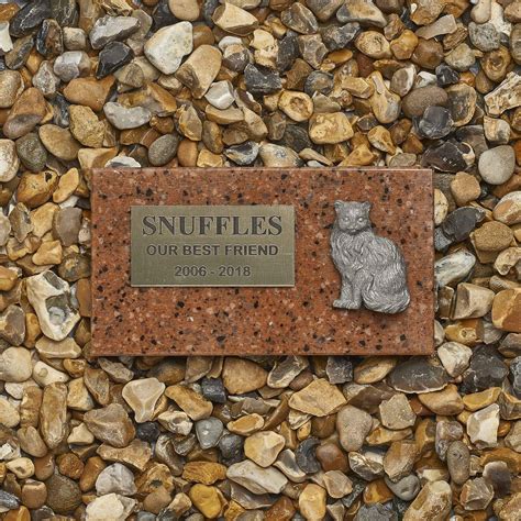 Personalised Pet Memorial Grave Marker Headstone Plaque Granite With