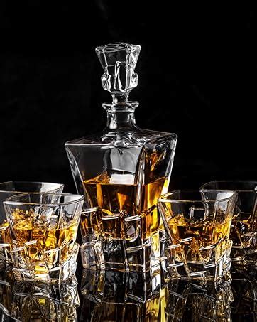 Kanars Whisky Glazen Set Loodvrije Kristallen Whiskey Glas Cadeau