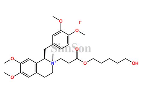 Cisatracurium Quaternary Alcohol Atracurium Besylate Impurity D Iodide