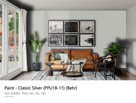 Behr Classic Silver Ppu Paint Color Codes Similar Paints And