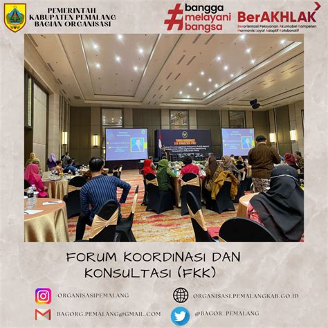 Forum Koordinasi Dan Konsultasi Fkk Website Resmi Bagian Organisasi