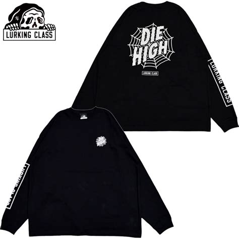 【楽天市場】ラーキングクラス Lurking Class Die High Big Silhouette Ls Tee ブラック 黒