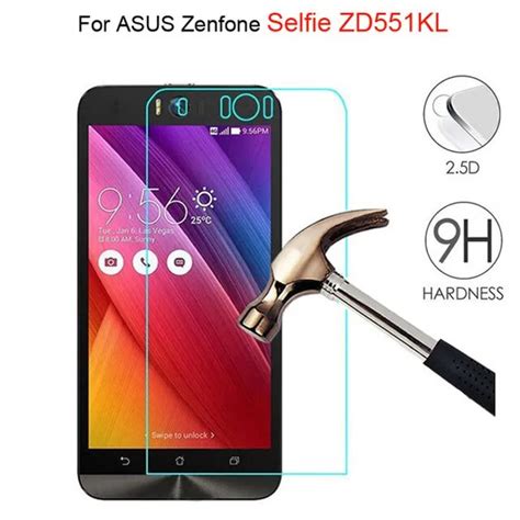 Shuicaoren película protetora para asus zenfone protetor de tela 9h de