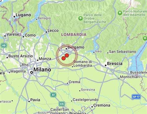 Cremona Sera Scossa Di Terremoto Magnitudo Nella Bergamasca