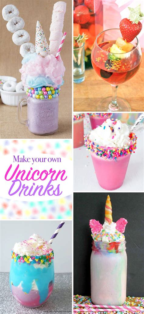 Unicorn Drink - the ultimate milkshake and more! - The Country Chic Cottage