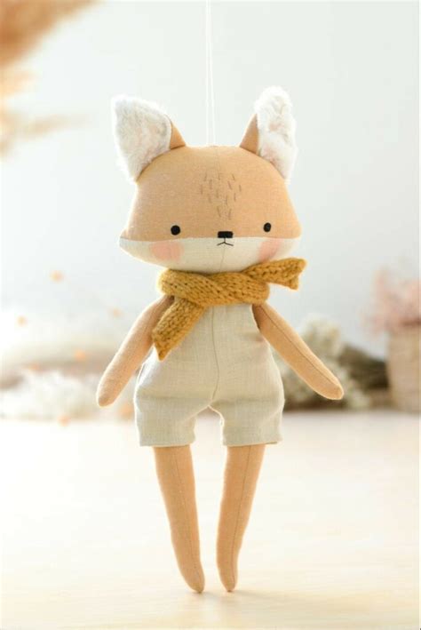 Lucas Forest Friend Fox Heirloom Doll Wonderlik