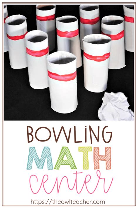 Bowling Math Centers - The Owl Teacher