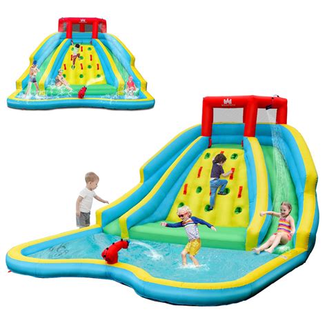 Buy Bountech Inflatable Water Slide Mega Waterslide Park For Kids