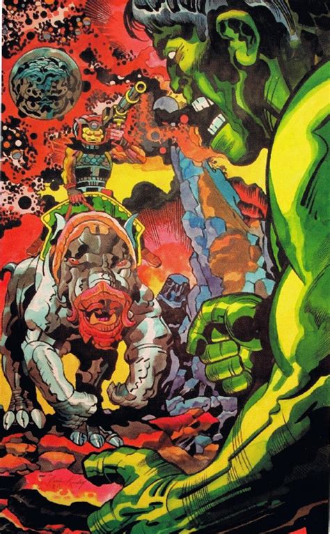 Cap N S Comics Interstellar Hulk By Jack Kirby Jack Kirby Art Jack