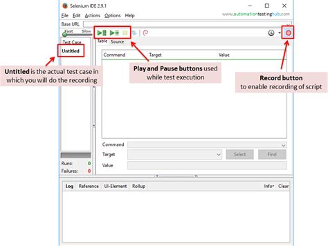 Selenium Ide Create Your First Test Script Automationtestinghub