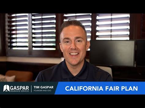 California FAIR Plan YouTube