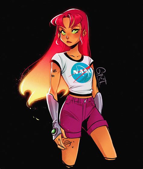 Starfire Gretel Lusky On Artstation At