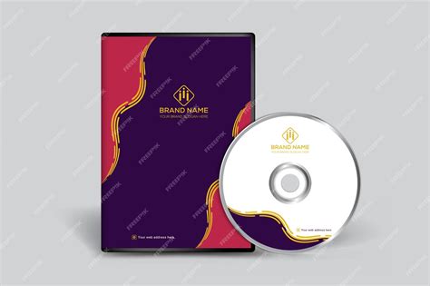 Premium Vector Professional Dvd Cover Template Design