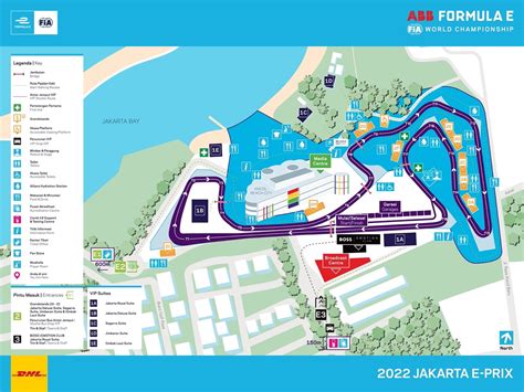 Ini Peta Resmi Sirkuit Formula E Di Ancol