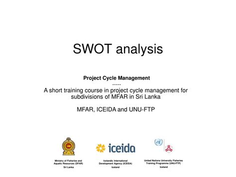 Swot Analysis Pdf Sinhala Versie Golden