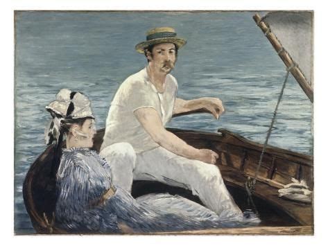 Boating Giclee Print Edouard Manet Art Edouard Manet Manet