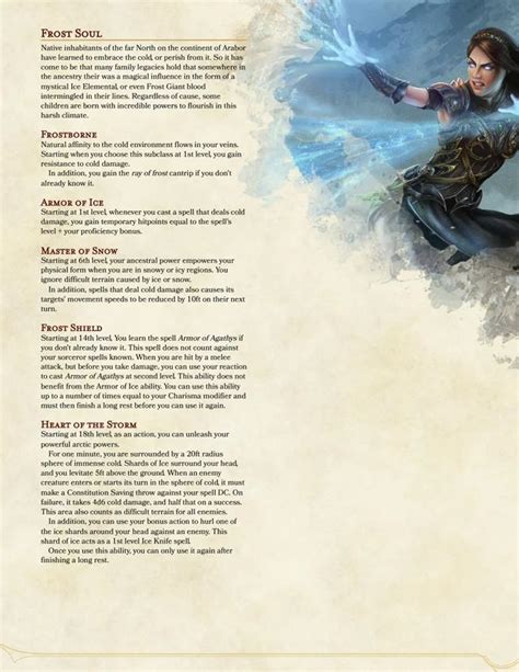 Elizabeth Thornton Kabar Dnd Sorcerer Build Guide