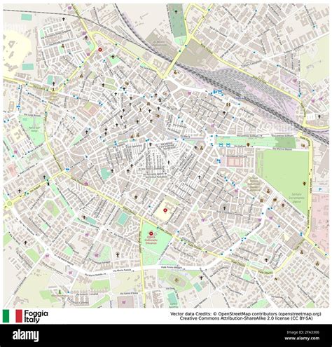 Map Of Foggia Hi Res Stock Photography And Images Alamy