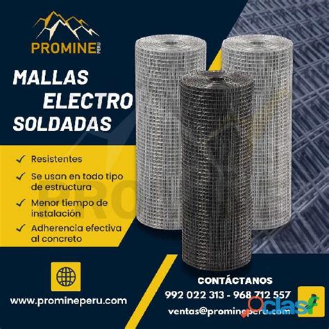 Mallas Electrosoldada Lisas Corrugadas Callao Promine Peru En