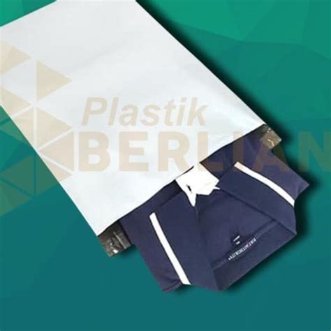 Jual Plastik Amplop Packaging Polymailer Polybag X Isi White