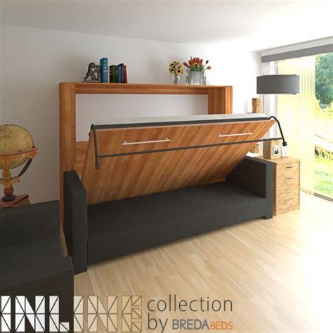 Horizontal InLine Murphy Bed and InLine Sofa | Murphy Bed Sofa | Murphy bed sofa, Build a murphy ...