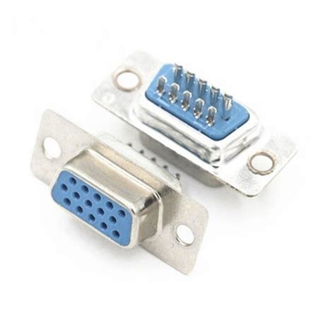 DB15 Female Socket D Sub VGA 15 Pin 3 Row Solder Type Tskemarket