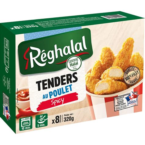 Tenders Poulet Halal Reghalal La Barquette De G Prix Carrefour