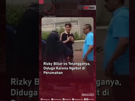 Viral Video Rizky Billar Vs Tetangganya Diduga Karena Ngebut Di Perumahan