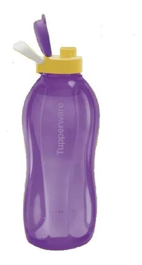 Botella Eco Twist Humo Amarillo Litros Tupperware Munditodo