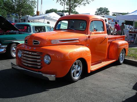 Old Ford Truck Orange Really Like Thishoooney Classic Cars Trucks Hot Rods Ford