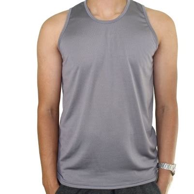 Regata Dry Fit MASCULINA Dryfit 100 Poliester Blusa De Academia