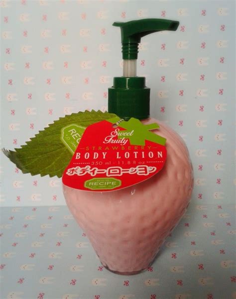 Beaute Recipe Sweet Fruity Body Lotion Beauty Review