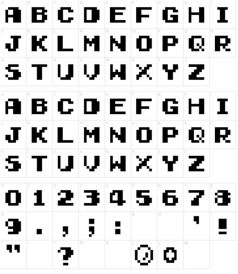 Early GameBoy Font Download