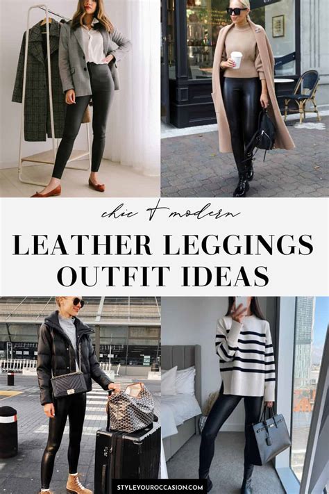 The Best Tops To Wear With Leather Leggings Chic Outfit Ideas