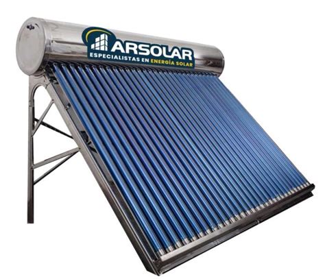 Termotanque Solar 360 Lts Acero Inoxidable ARSOLAR