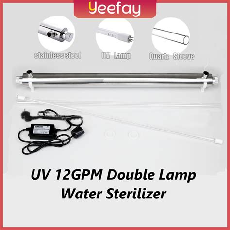 Jual Uv Gpm Double Lamp Water Sterilizer Uv Lampu Gpm Watt