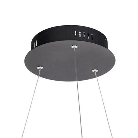 QAZQA Keukenverlichting Design Hanglamp Zwart 80 Cm Incl Led 3 Staps