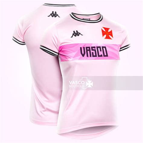 Blusa Vasco Outubro Rosa Kappa Feminina