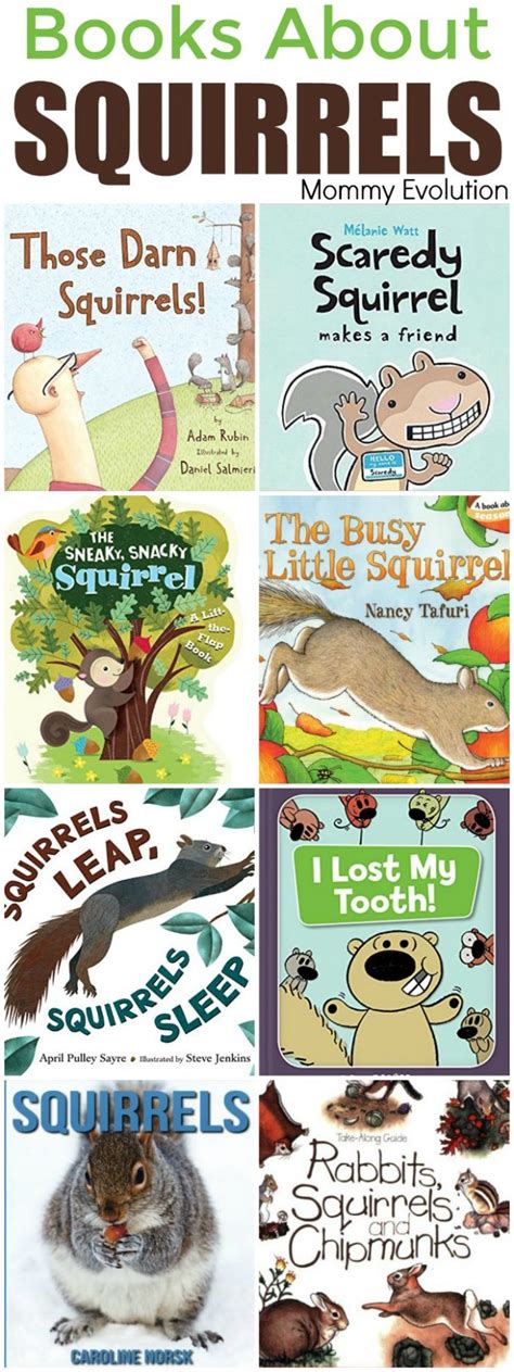 Delightful Squirrel Books for Children - Mommy Evolution