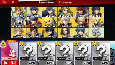 Roster For Smash 6 Rsmashbrosultimate